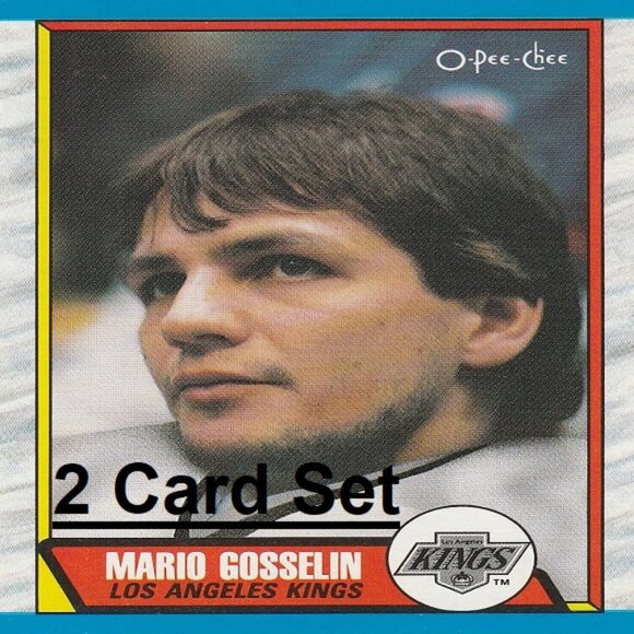 Mario Gosselin Hockey Card Collection - Picture 1 of 3